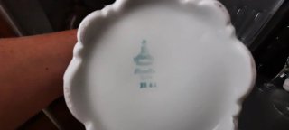 Caffettiera e bricco latte in ceramica