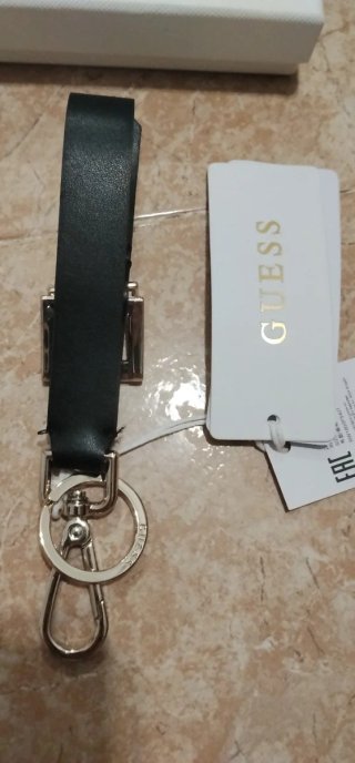 Llavero pulsera Guess negro