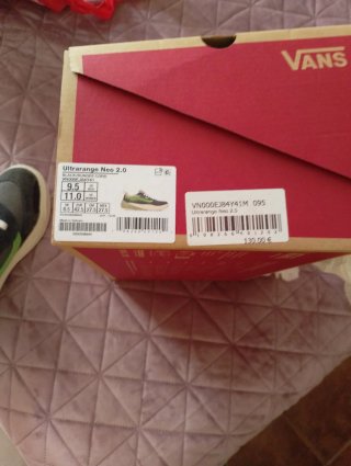 Zapatillas Vans grises y verdes