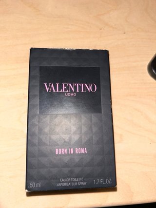 Perfume Valentino Negro Rosa Nuevo Sin Uso