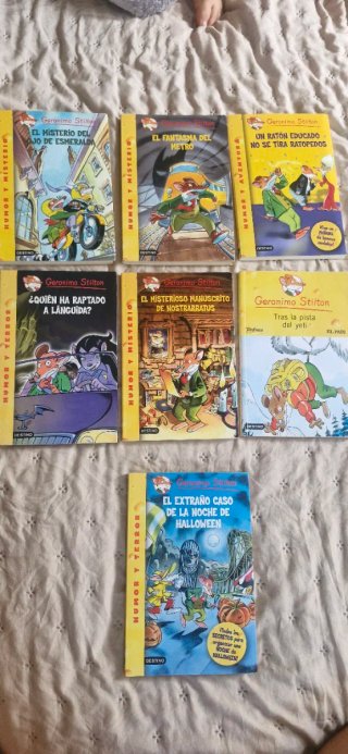 Lote libros Gerónimo Stilton