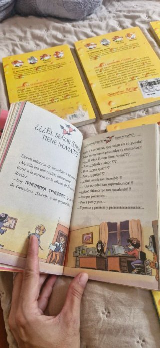 Lote libros Gerónimo Stilton