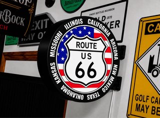 Cartel LED Route 66