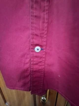 Camisa Tommy Hilfiger Granate, Talla S