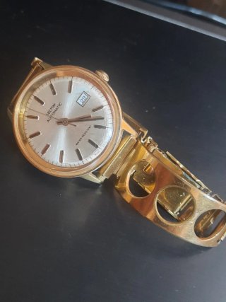Reloj Kelton Automático Vintage Dorado