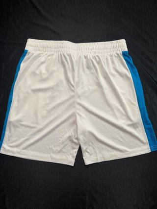 Pantalones cortos blancos y azules x Sanyo