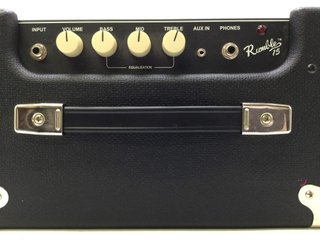 amplificador bajo fender rumble 15