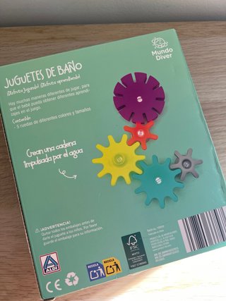 Juguetes de Baño Mundo Diver Engranajes
