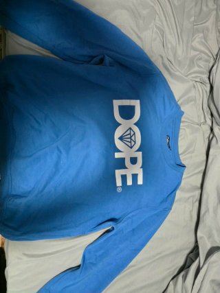 Sudadera Diamond Supply Co. Azul Talla XXL
