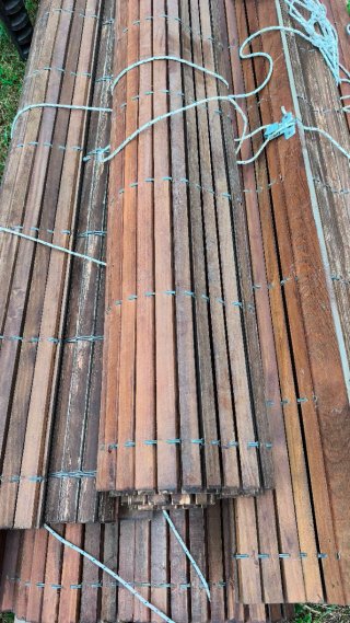 Persianas alicantinas enrollable madera 150x230 cm