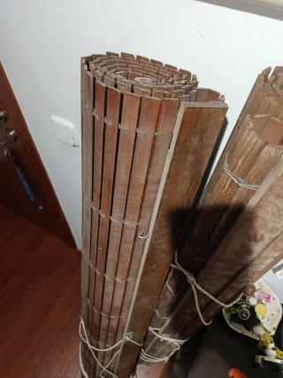 Persianas alicantinas enrollable madera 150x230 cm