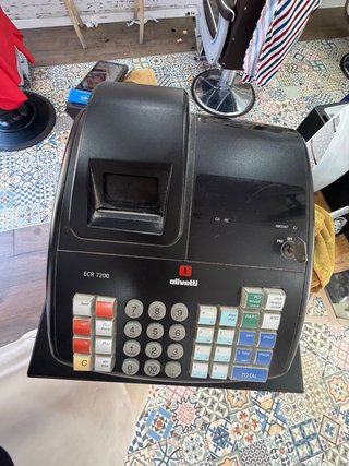 Caja Registradora Olivetti ECR 7200