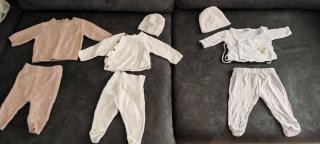 Lote Ropa Bebé Bodys, vestidos, pijama y bapador