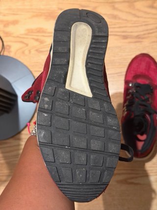 Botas deportivas Diadora rojas