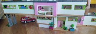 Casa Moderna  de lujo Playmobil con 3 ampliaciones