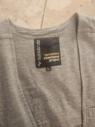 Gilet Terranova grigio taglia L