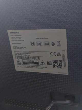 Televisión Samsung Negra