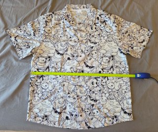 Camisa Hawaiana Pokemon Talla S y L