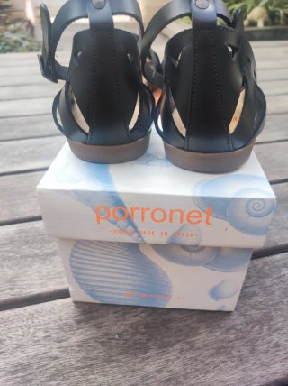 Sandalias Porronet Negras