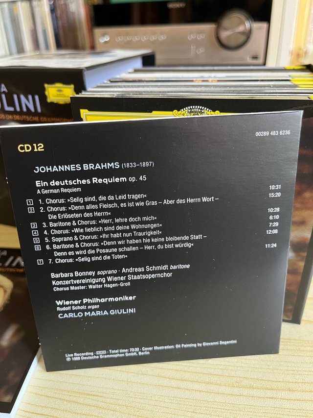 Carlo Maria Giulini: Registrazioni DG Complete 42 CD