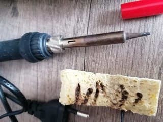 Estuche Soldador con Pasta y Esponja