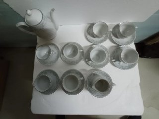 Juego de café de porcelana