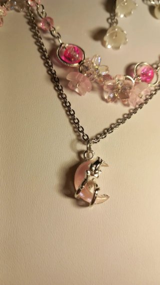 Collana handmade stile fairycore/cottagecore