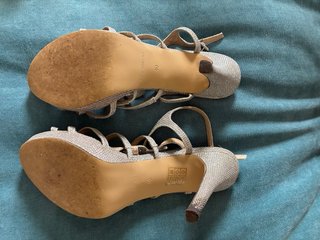Sandalias Paco Mena by Menbur Plateadas