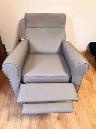 2 Sillones Relax Reclinables Gris poco uso
