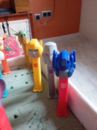Dispensadores caramelos Pez