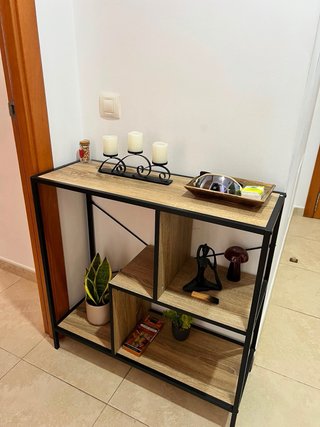 Recibidor/consola y colgador + zapatero