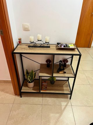 Recibidor/consola y colgador + zapatero