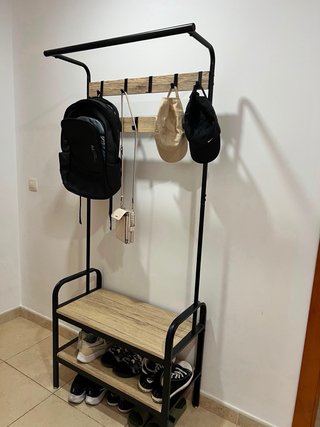 Recibidor/consola y colgador + zapatero