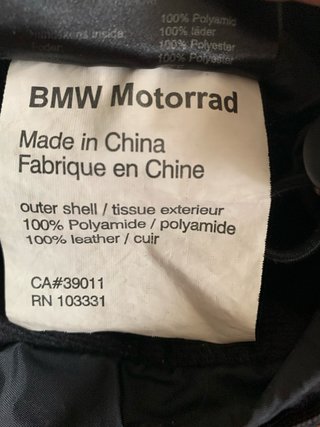 Guantes de Moto BMW Piel Negros