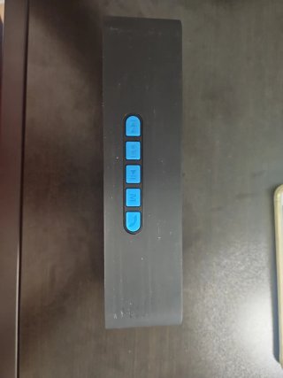 Altavoz Bluetooth Negro y Azul