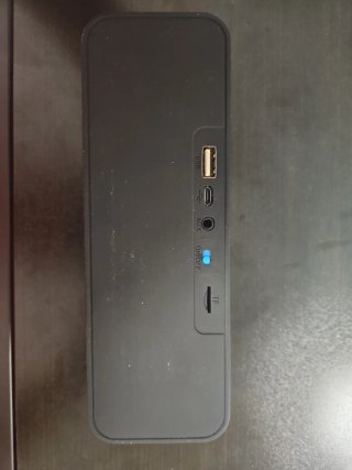 Altavoz Bluetooth Negro y Azul