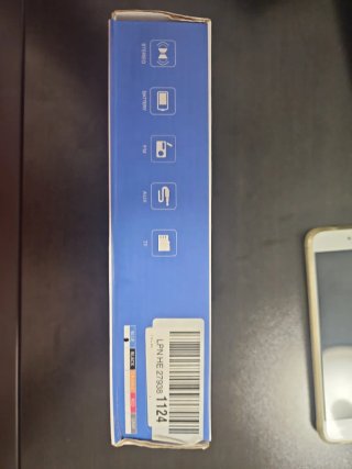 Altavoz Bluetooth Negro y Azul