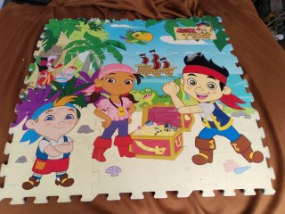 Alfombra Puzzle Infantil Piratas Disney
