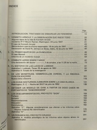 PROYECTO LIBRO AZUL INFORMACIÓN SECRETA OVNIS UFO