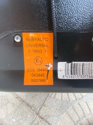 Silla coche bebé Babyauto