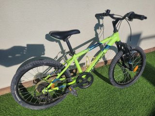 Bicicleta Rockrider 20 Verde