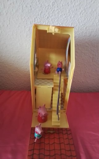 Lote Caravana y Casa Peppa Pig Casa