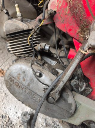 Mini Montesa para restaurar