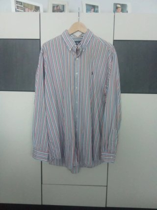 Camisa Polo Ralph Lauren Rayas Multicolor