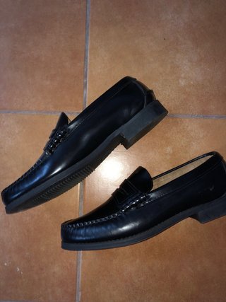 Mocasines NUEVOS Pielsa Piel Negro Talla 41