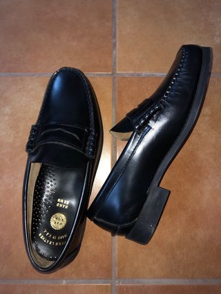 Mocasines NUEVOS Pielsa Piel Negro Talla 41