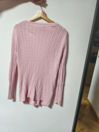 F&F Cárdigan Rosa Talla S
