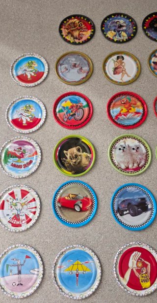 2 Tubos Rappers + 24 Tazos