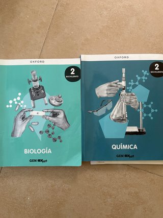 Biología y Química 2° bachillerato Genioxpro