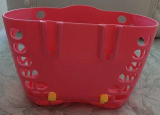 Canasta y Molinillo Bicicleta Infantil Rosa